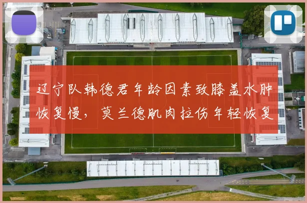 辽宁队韩德君年龄因素致膝盖水肿恢复慢，莫兰德肌肉拉伤年轻恢复快，内外援伤病速度反差